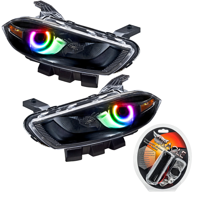 ORACLE Lighting Oracle 13-16 Dodge Dart SMD HL - Black - Halogen - ColorSHIFT 7169-330 7169-330 Photo - Primary