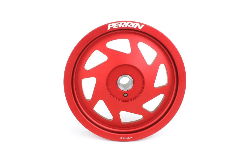 Perrin Performance Perrin 19-21 Subaru WRX / 16-18 Forester Lightweight Crank Pulley (FA/FB Engines w/Large Hub) - Red PSP-ENG-104RD PSP-ENG-104RD User 1