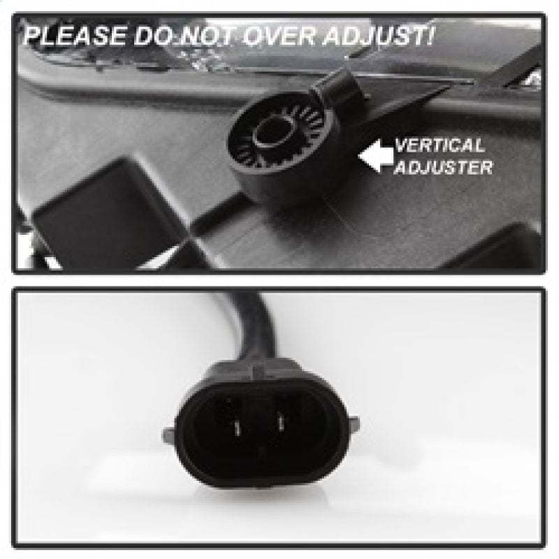 Spyder Dodge Charger 2015-2016 OEM LED Fog Lights W/Universal Switch- Clear FL-DCH2015-LED-C 5082985 5082985 Photo - Unmounted