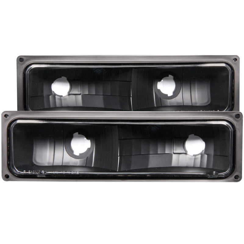 Anzo 1988-1998 Chevrolet C1500 Euro Parking Lights Black 511053 Photo - Primary