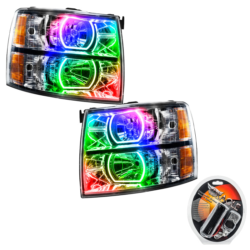 ORACLE Lighting Oracle 07-13 Chevrolet Silverado SMD HL - Square Style - ColorSHIFT 8188-330 8188-330 Photo - Primary