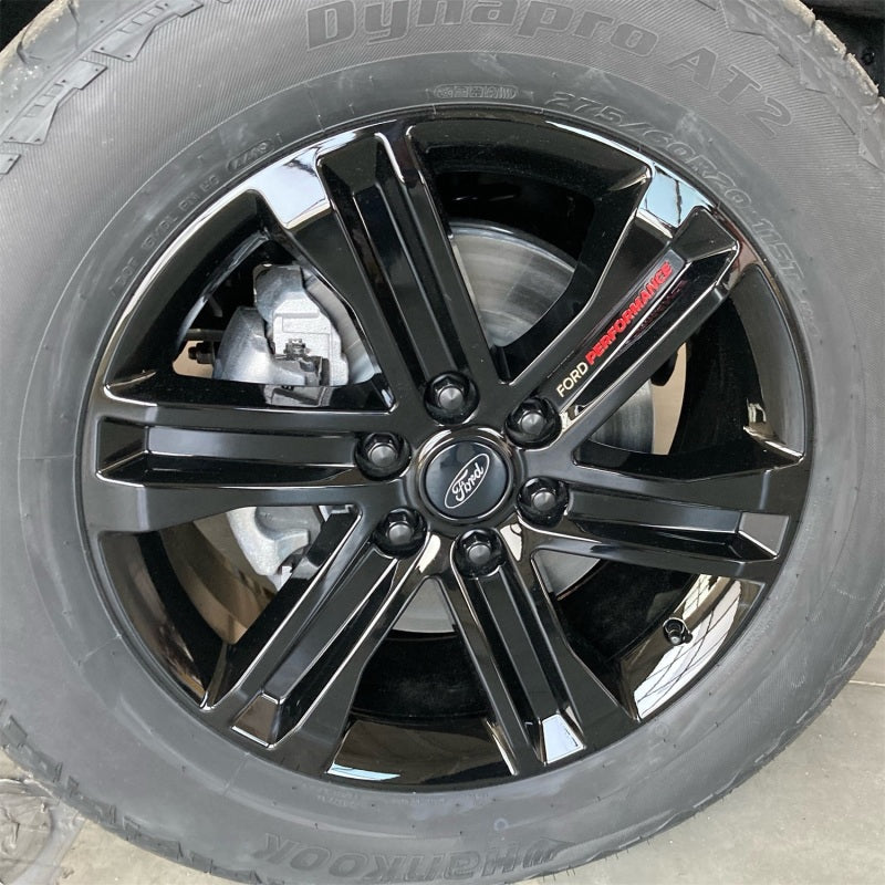 Ford Racing 15-22 F-150 20x8.5 Gloss Black Wheel Kit M-1007K-S2085F15B M-1007K-S2085F15B Photo - Mounted