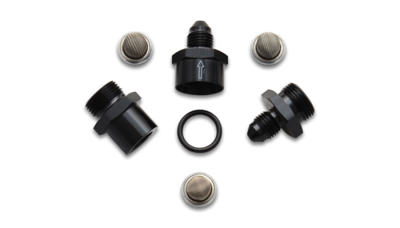 Vibrant Inline Fuel/Oil Filter Set; Size: -8AN; includes 3 filters 16738 Photo - Primary