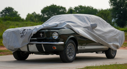 Covercraft 07-09 Ford Mustang Custom 5-Layer Softback All Climate Cover w/ Snake Medallion Logo C16968FO120AC C16968FO120AC Photo - out of package