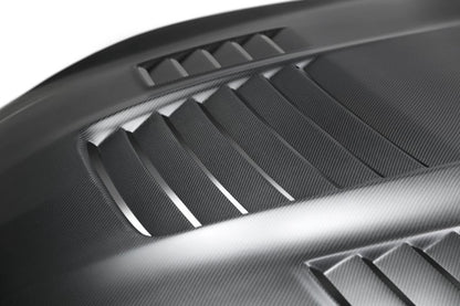 Anderson Composites 15-19 Ford Mustang Shelby GT350 Type-CR Double Sided Carbon Fiber Hood AC-HD15FDMU350-CR-DRY AC-HD15FDMU350-CR-DRY User 3