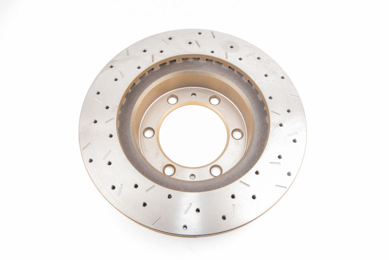 DBA 05-09 Toyota Tacoma (6 lugs) / 06+ Lexus GX470 Front Drilled & Slotted 4000 Series Rotor 42716XS 42716XS Photo - out of package