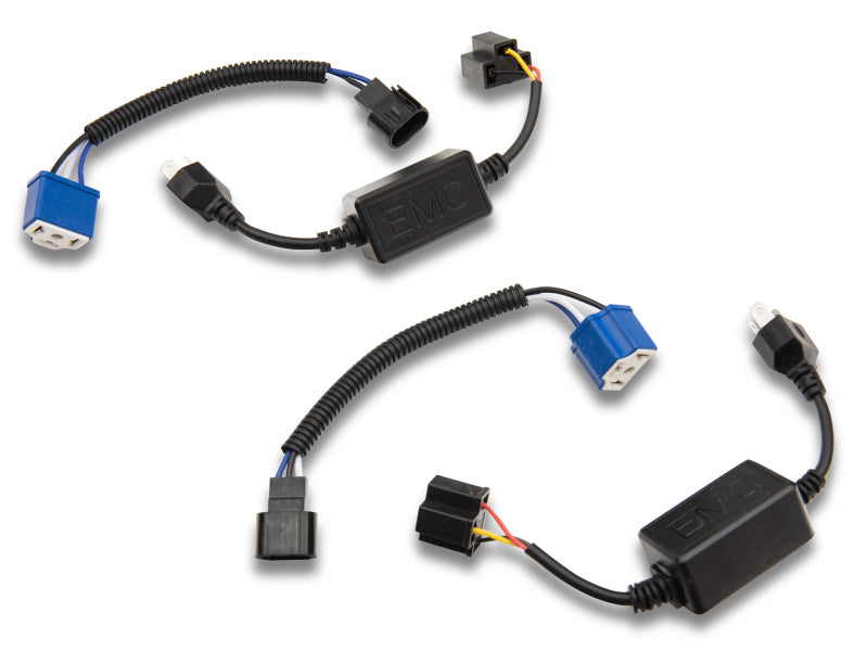 Raxiom 97-18 Jeep Wrangler TJ/JK Axial Series LED Daymaker Headlights- Black Housing (Clear Lens) J108042 J108042 Photo - Close Up