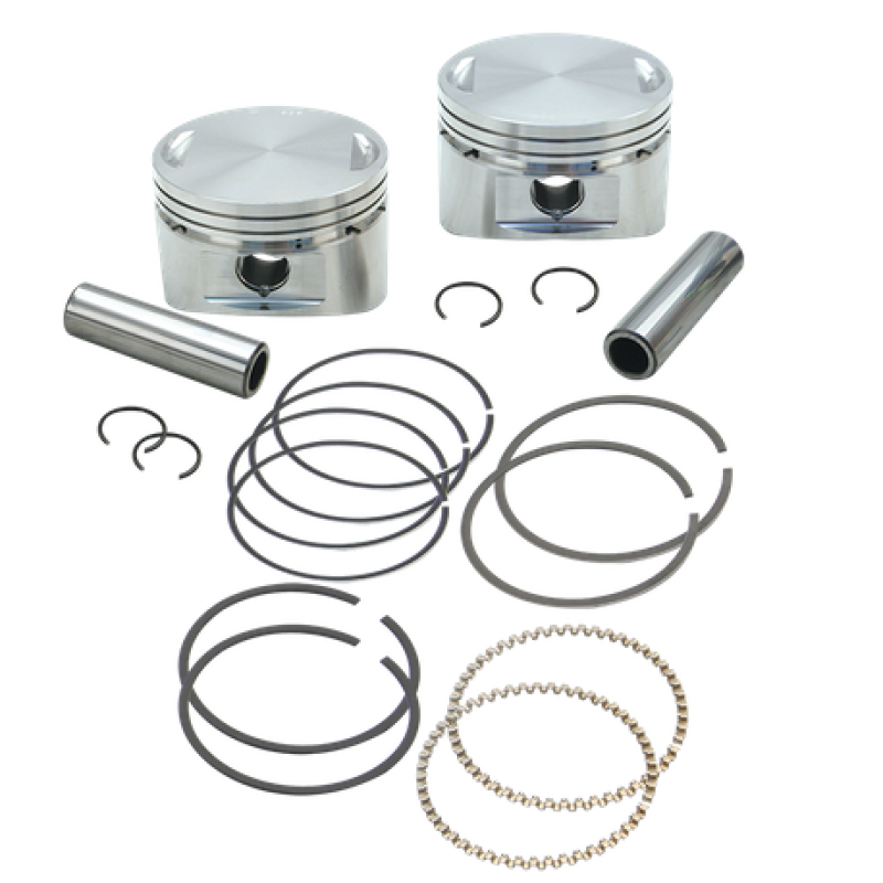 S&S Cycle 84-99 BT 3-5/8in x 4-5/8in .020 Piston Set 92-1932