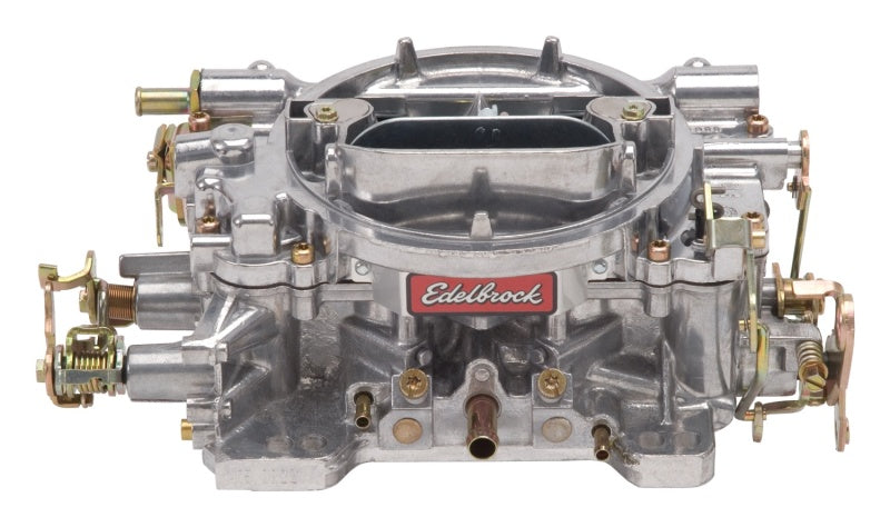 Edelbrock RECONDITIONED CARB #1405, 1 7/8" x 3"  Steel Collector w/ 7-8" Long 9905 Photo - Primary
