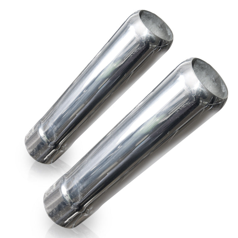 Stainless Works Pencil Cut Exhaust Tips 3in Body 3in ID Inlet 7040300 7040300 Photo - Primary