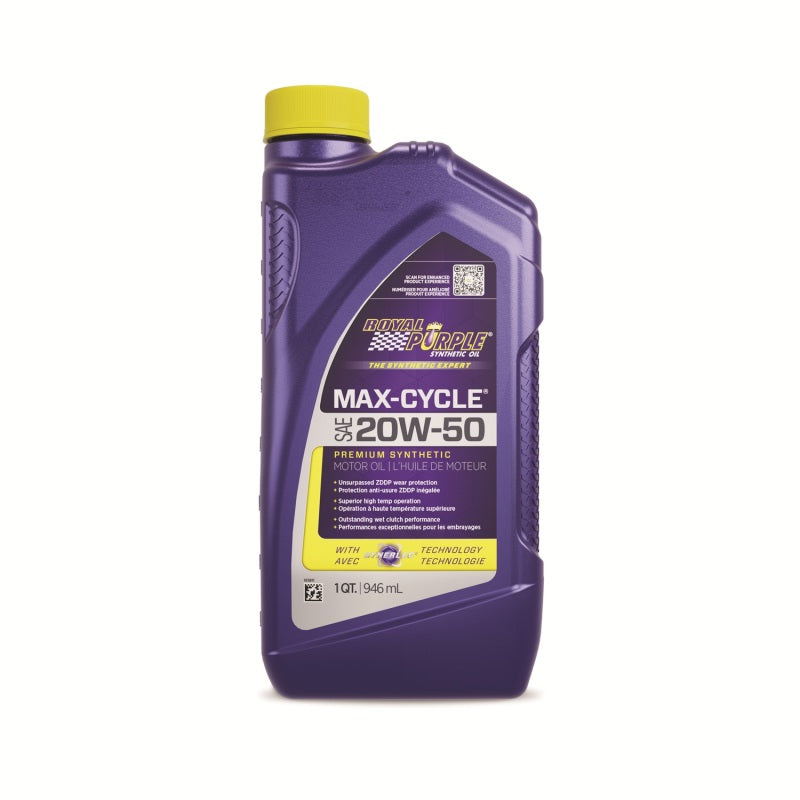 Royal Purple Max-Cycle Synthetic 20W-50 Motorcycle Oil (Canada) - 1 Quart 26316 26316 User 1