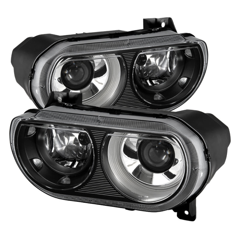 SPYDER Xtune Dodge Challenger 08-14 Xenon Hid Model Only Projector Headlamps Black HD-JH-DCHAL08-HID-BK 9027277 9027277 Photo - Primary