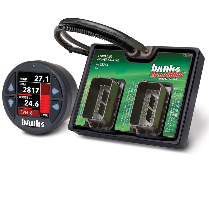 Banks Power 03-07 Ford F-250/F-350 6.0L Economind Diesel Tuner w/ Banks iDash-1.8 61421 61421 Photo - Primary