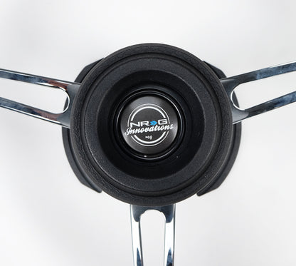 NRG Steering Wheel Head Banger- Injection Molded Material HB-001BK HB-001BK Photo - Primary