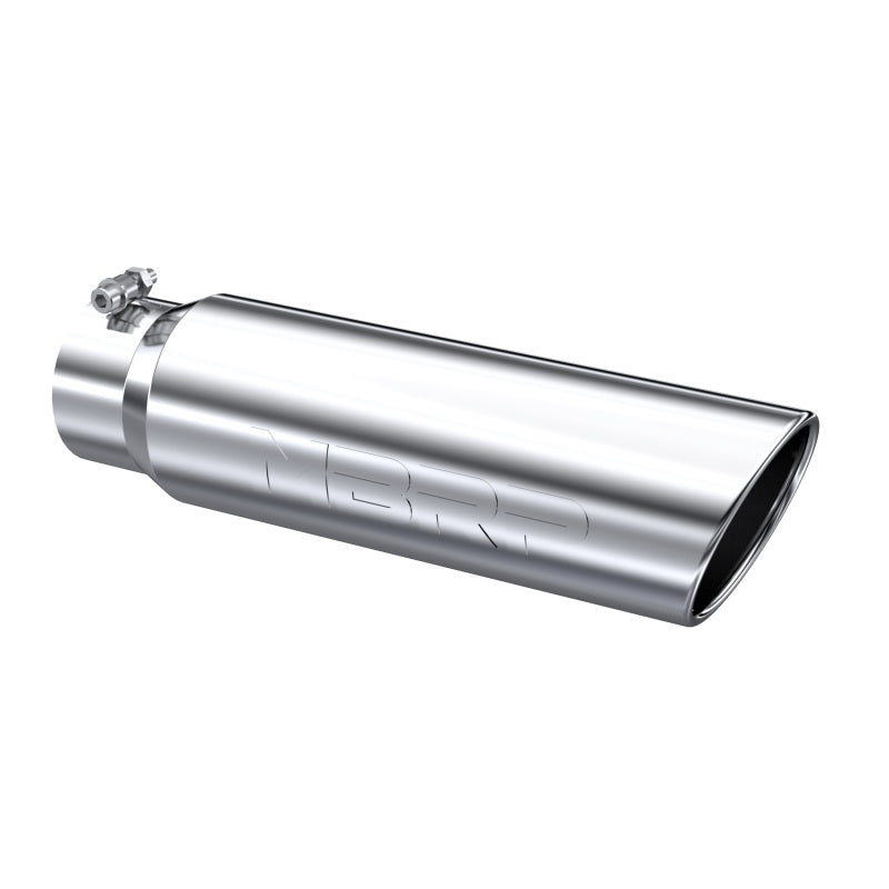 MBRP Universal 5in OD Angled Rolled End 4in Inlet 18in Length T5124 Photo - Primary