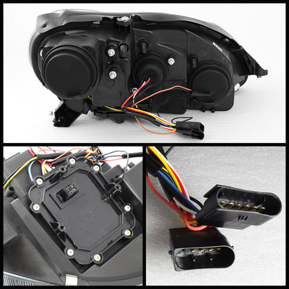 Spyder Mercedes Benz S-Class 03-06 Projector Headlights Xenon/HID Model- Chrm PRO-YD-MBW220-HID-C 5070036 5070036 User 1