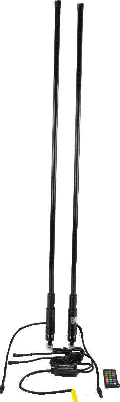 QuadBoss Qb 4Ft Smoked Dual Whip Rmte 609657 609657 Photo - Primary