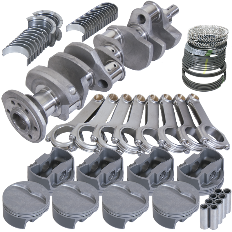 Eagle SBC 350 Competition Rotating Assembly 3.750in Stroke 6.000in Rods Forged Pistons .030 Overbore 12011030 12011030 Photo - Primary