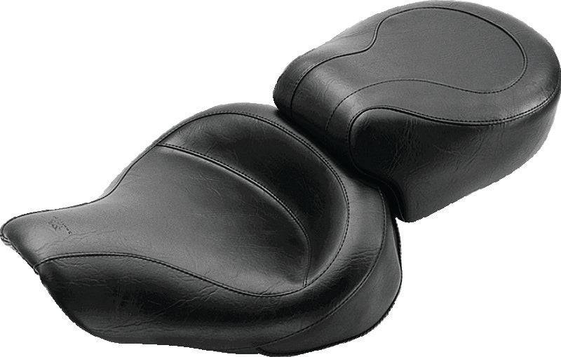 Mustang Motorcycle Mustang 91-05 Harley Dyna Wide Touring 1PC Seat - Black 75415 75415 Photo - Primary