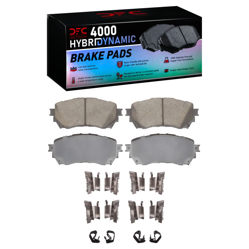DFC DFC 4000 HybriDynamic Brake Pads Brakes, Rotors & Pads Brake Pads - OE main image
