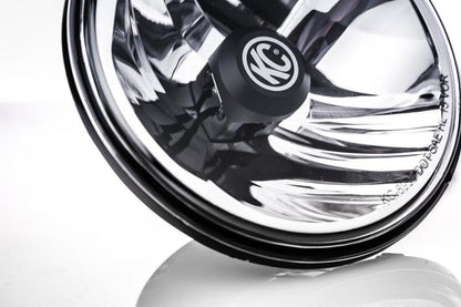 KC HiLiTES 7" Gravity® LED - Single Headlight - SAE/ECE - 40W Driving Beam - for 07-18 Jeep JK 4235 4235 Photo - Primary
