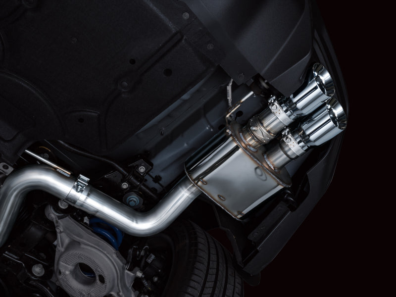 AWE Tuning AWE 2024 Ford Mustang GT Fastback S650 RWD SwitchPath Catback Exhaust w/ Quad Chrome Silver Tips 3025-42650 3025-42650 Photo - Mounted