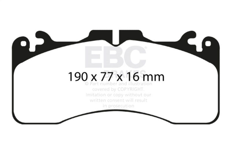EBC Disc Brake Pad Set DP41867R Photo - Primary