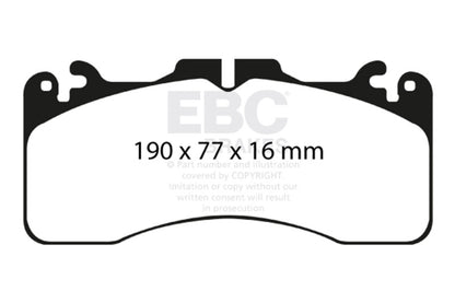EBC Disc Brake Pad Set DP21867 Photo - Primary