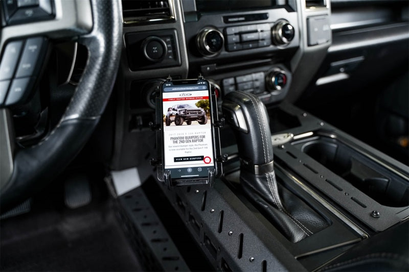 Addictive Desert Designs ADD 15-20 Ford F-150 / 15-20 Ford Raptor Center Console Molle Panels - Full Set AC110360180 AC110360180 Photo - Mounted