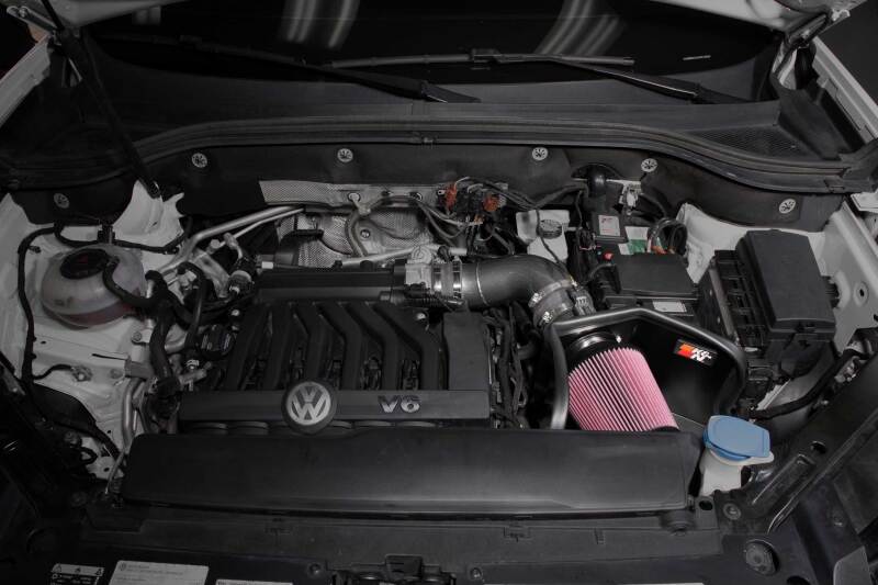 K&N Engineering K&N 18-23 Volkswagen Atlas V6 3.6L Performance Air Intake System 69-9756TC 69-9756TC Photo - Mounted