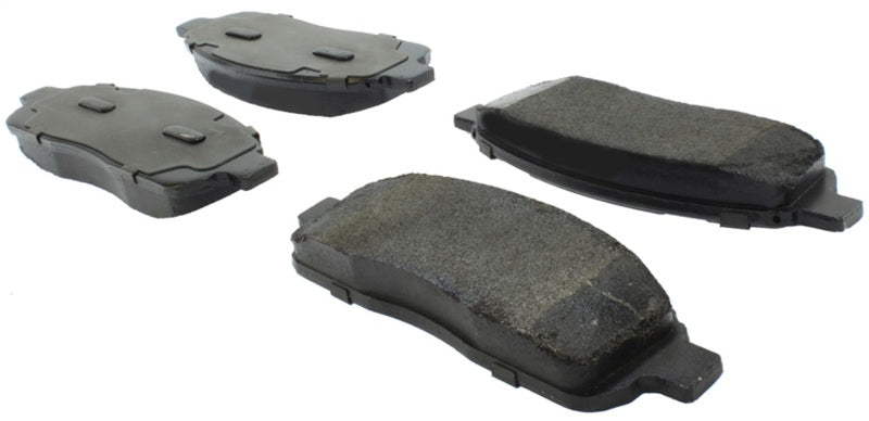 StopTech Street Brake Pads; Front With Shims 308.10110 Photo - Unmounted