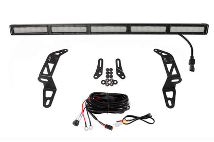 Diode Dynamics 18-21 Jeep JL Wrangler/Gladiator SS30 Bumper Bracket Kit - White Flood (Single) DD6078 DD6078 Photo - Primary