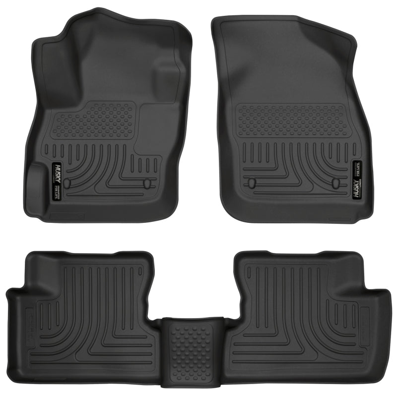 Husky Liners 10-12 Mazda 3 WeatherBeater Combo Black Floor Liners (3pc) 98631 Photo - Primary