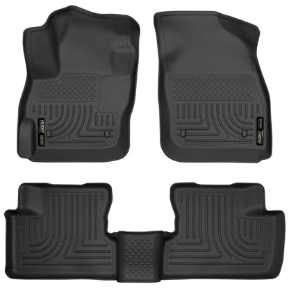 Husky Liners 10-12 Mazda 3 WeatherBeater Combo Black Floor Liners (3pc) 98631 Photo - Primary