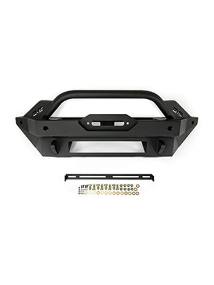 DV8 Offroad 2021+ Ford Bronco Modular Front Bumper Winch Capable w/ Auxiliary Light Mounts FBBR-02 FBBR-02 Photo - Unmounted
