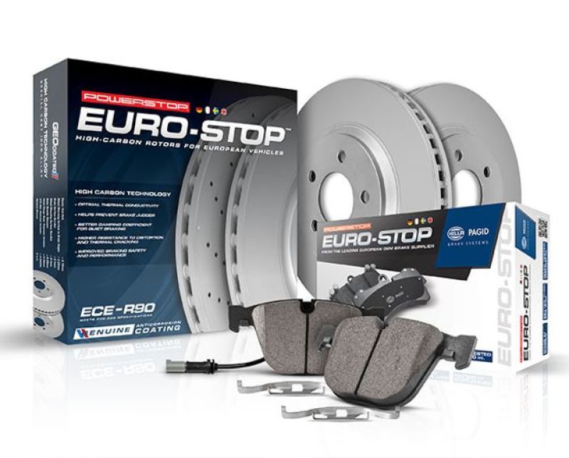 PowerStop Power Stop 99-06 Audi TT Front Euro-Stop Brake Kit ESK914 ESK914 Photo - Close Up