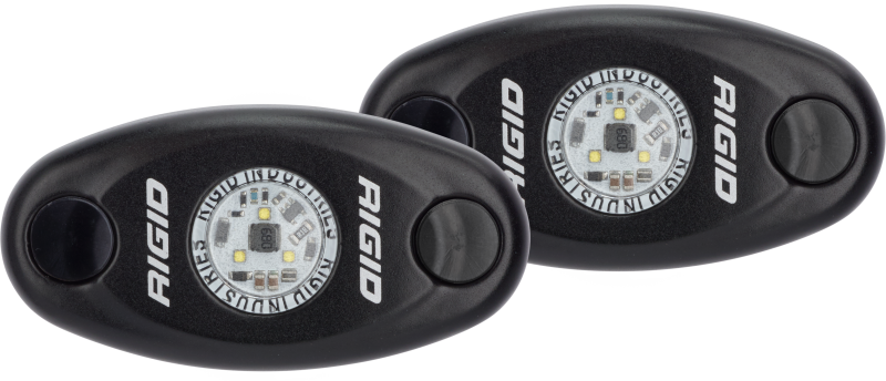 Rigid Industries A-Series Light - Black - Low Strength - Cool White - Set of 2 482033 482033 User 8