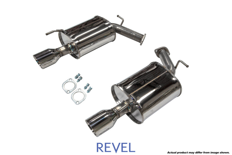 Revel Medallion Touring-S Catback Exhaust - Dual Muffler / Axle Back 06-10 Infiniti M35 T70118AR