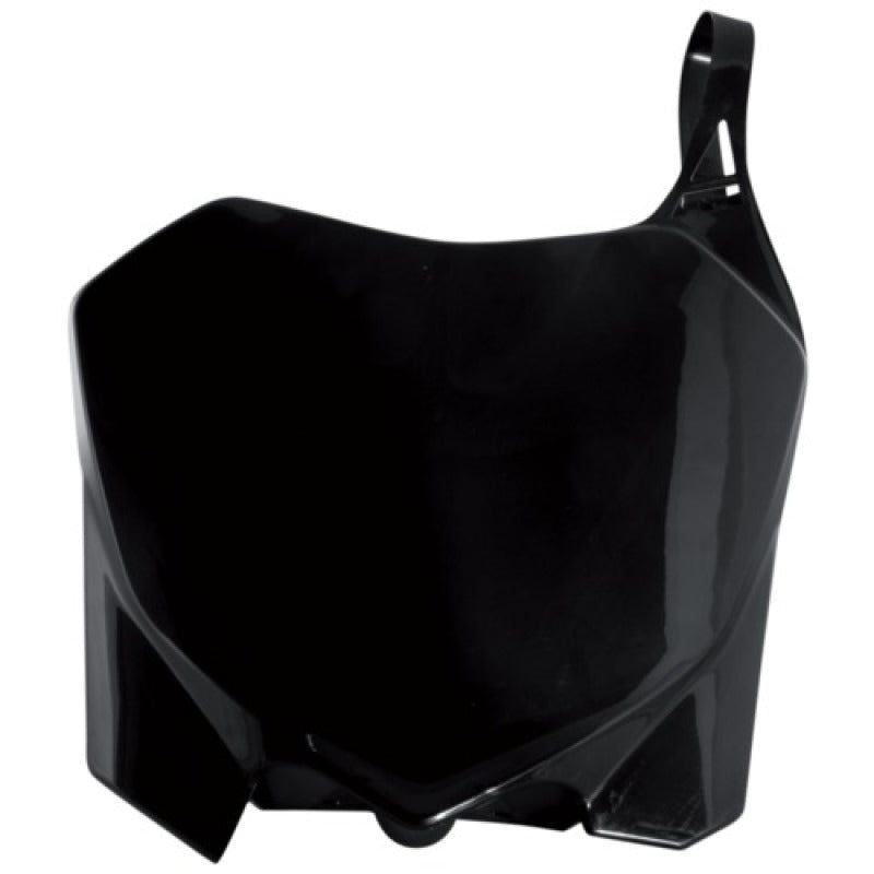 Acerbis 09-13 Honda CRF250R/ CRF450R Front Number Plate - Black 2141850001 2141850001 Photo - Primary