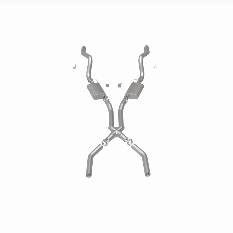 MagnaFlow Street Series Crossmember-Back Performance Exhaust System 15852 360 Degree Image Set