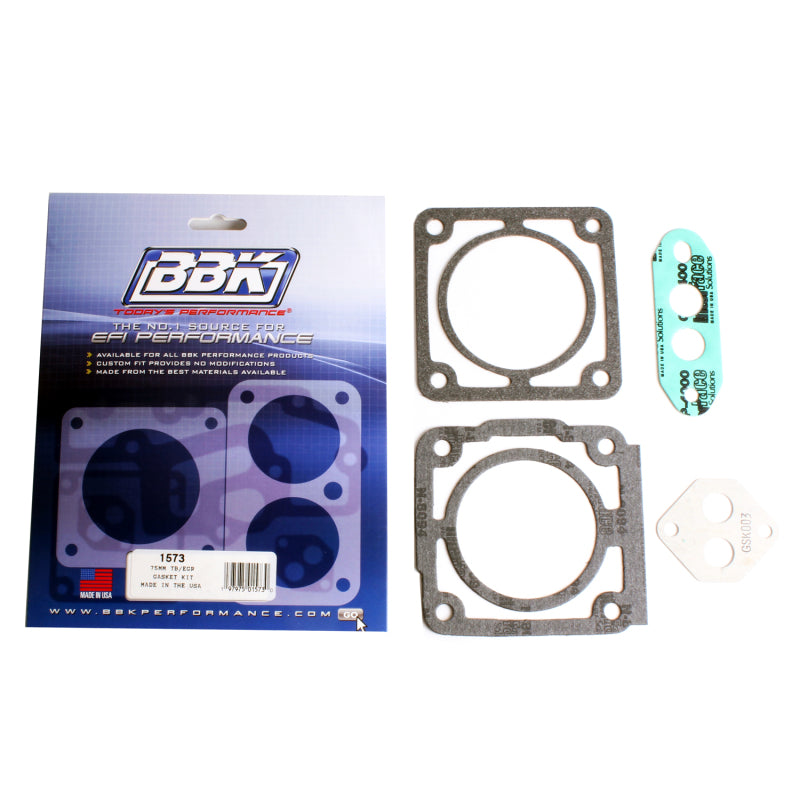 BBK Performance Throttle Body Gasket Kit - Ford 75Mm For #1503/1600 1573 Photo - Primary