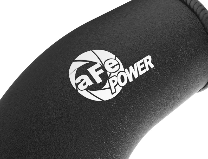 aFe 2024+ Toyota Tacoma BladeRunner  2.5in & 3in Aluminum Hot & Cold Charge Pipe Kit - Black 46-20724-B 46-20724-B Photo - Close Up