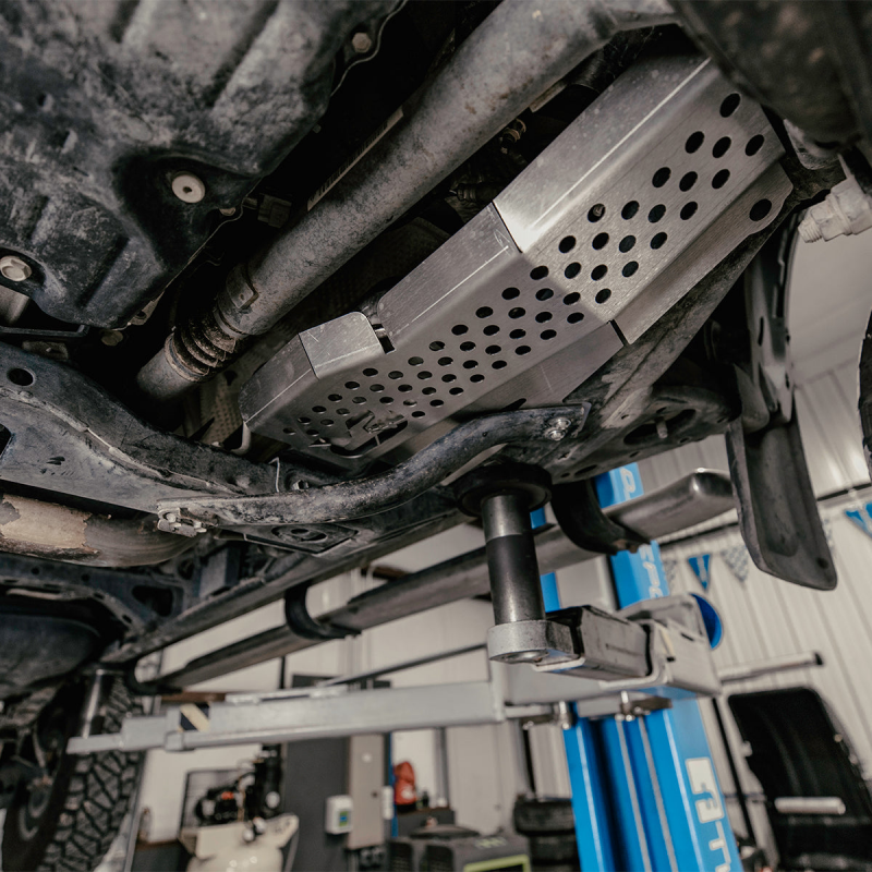Cali Raised LED Cali Raised 16-23 Toyota Tacoma Catalytic Converter Shield Fits - 2Wd 6 Cylinder CR3877 CR3877 Photo - Primary