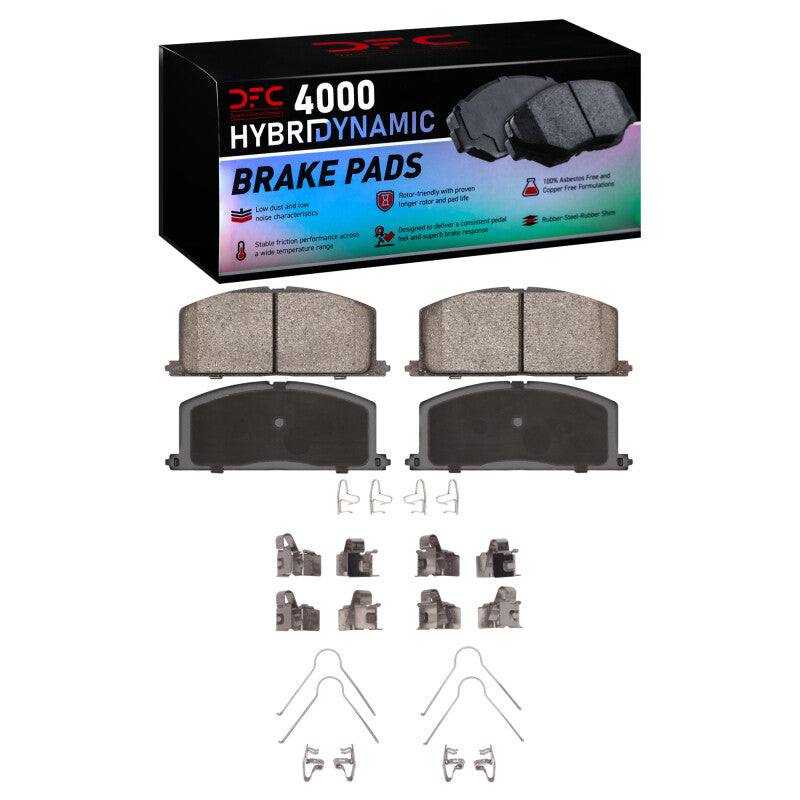 DFC DFC 4000 HybriDynamic Brake Pads Brakes, Rotors & Pads Brake Pads - OE main image
