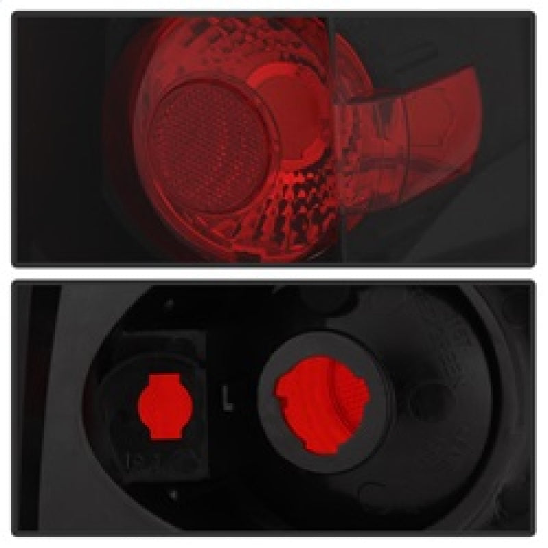 Spyder Cadillac Escalade SUV (Not EXT)02-06 Euro Style Tail Lights Black ALT-YD-CE02-BK 5001597 5001597 Photo - Unmounted