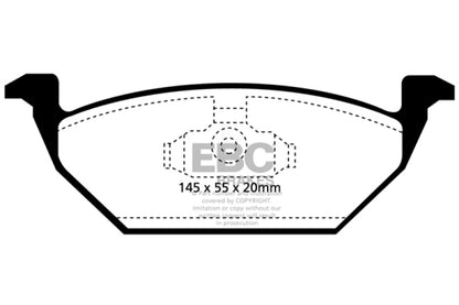EBC Disc Brake Pad Set DP31117C Photo - Primary