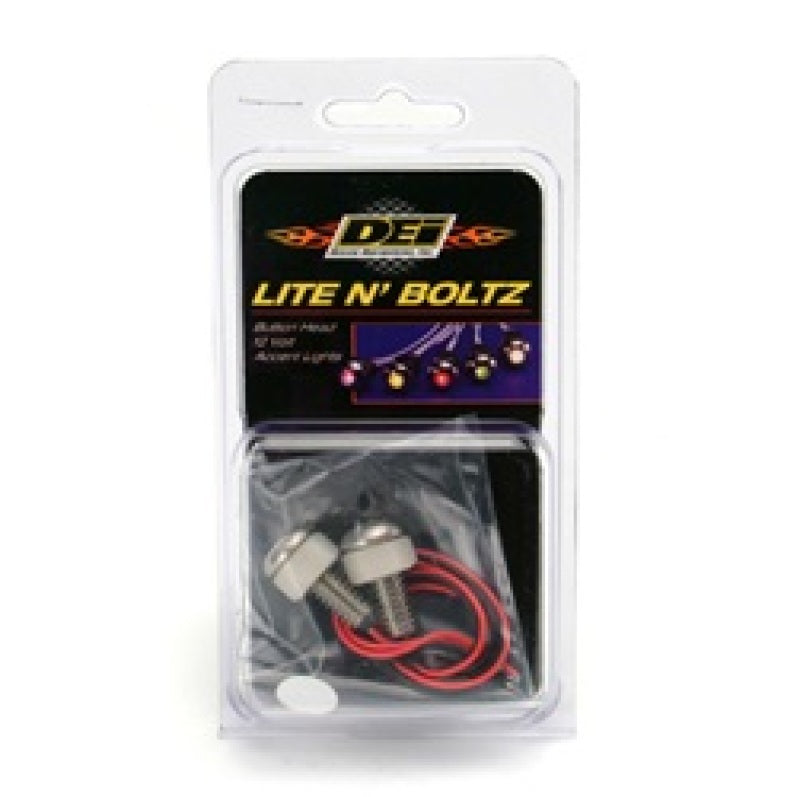 DEI LED Lighted Button Head Bolts Universal Accent Lighting - 2-pack - White 30303 30303 Photo - in package
