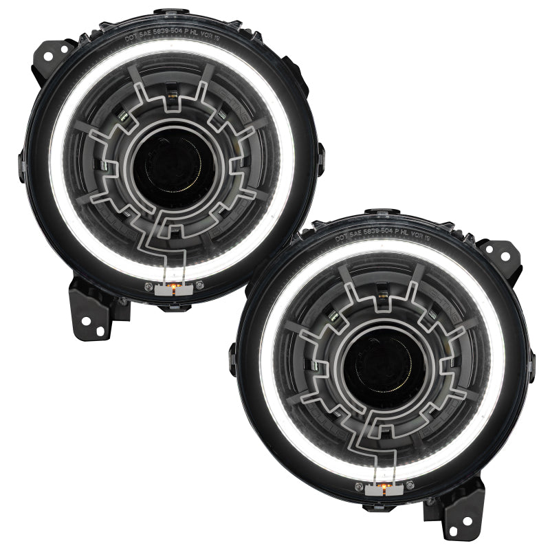 ORACLE Lighting 18-22 Jeep Wrangler JL / 20-22 Jeep Gladiator JT Oculus Bi-LED Projector Headlights 5839-111 5839-111 Photo - Unmounted