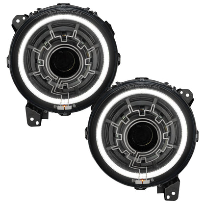 ORACLE Lighting 18-22 Jeep Wrangler JL / 20-22 Jeep Gladiator JT Oculus Bi-LED Projector Headlights 5839-111 5839-111 Photo - Unmounted