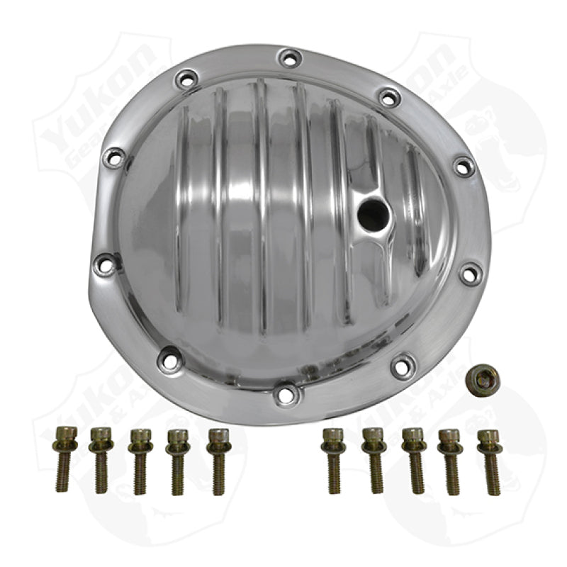 Yukon Gear & Axle Yukon Gear Polished Aluminum Cover For 8.5in GM YP C2-GM8.5-F YP C2-GM8.5-F Photo - Primary
